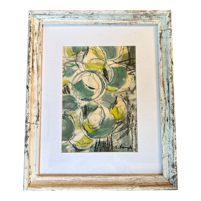 Contemporary Original Abstract Painting by Stephen Heigh “Jars” For Sale