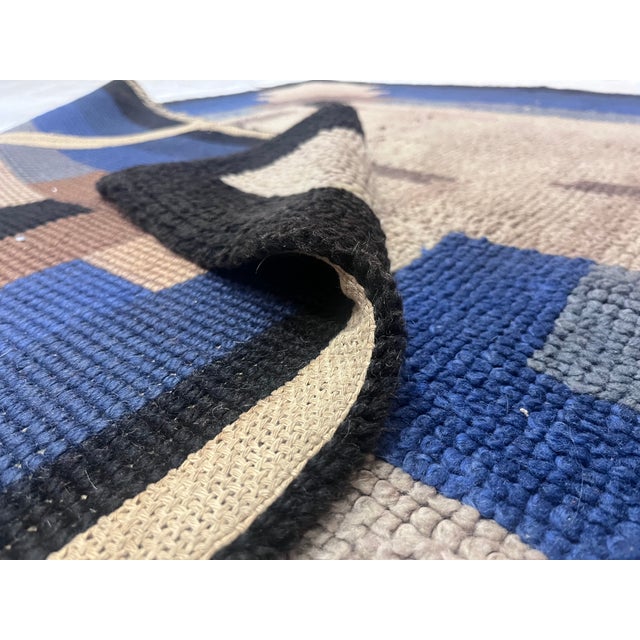 Fine Mid Century French Wool Rug 4'9" X 7'3" For Sale - Image 4 of 8