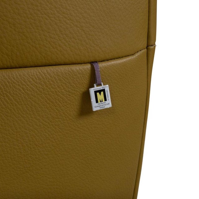 Seneca Armchair in Green Leather from Koinor For Sale - Image 11 of 18