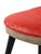 Black Scandinavian Stool in Red Velvet and Brass, 1950s For Sale - Image 8 of 10