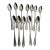 Vintage Silverplate Cameo Pattern Iced Tea Spoons- Set of 12 For Sale