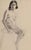 Realism Graphite Female Nude Figure Study Drawing by Anne Neumark C. 1928 For Sale - Image 3 of 5