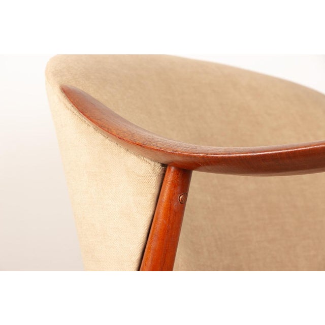 Scandinavian Tyrol Armchairs in Teak and Fabric by Gerhard Berg for Westnofa, 1960s, Set of 2 For Sale - Image 9 of 18