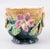 19th Century Petite French Majolica Barbotine Floral Cachepots Jardinieres - A Pair For Sale In Houston - Image 6 of 11