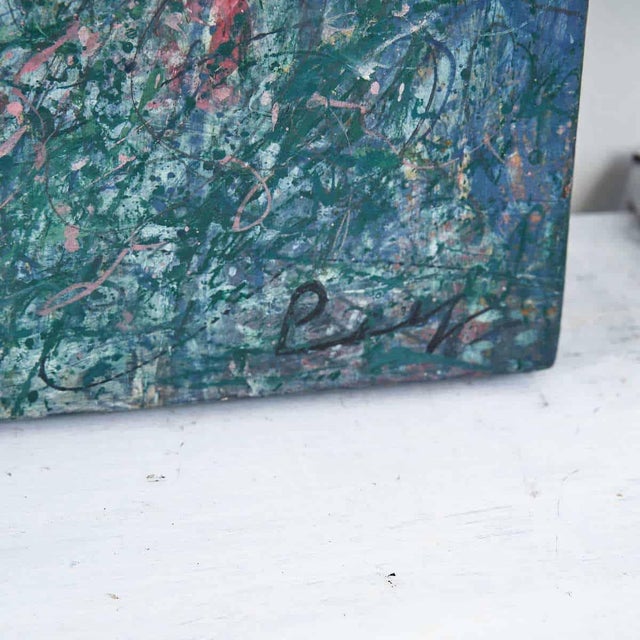 Eros Pandolfi Abstract Painting on Canvas - Unique and Contemporary