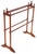 Wood Antique Walnut Towel Rail Stand, 1900s For Sale - Image 7 of 7