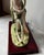 Vintage Italian Art Sculpture Santini Man Woman Romantic Couple Bicycle… For Sale - Image 17 of 18