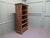 Wood Tall Open Front Bookcase with Drawer, 1960 For Sale - Image 7 of 8