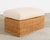 Pair of Ralph Lauren Wicker Lounge Chairs and Ottoman For Sale - Image 16 of 18
