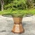 Boho Style Tessellated Coconut Shell Table Pedestal For Sale In West Palm - Image 6 of 6