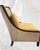 An exceptional high-back gondola slipper lounge chair designed by design icon Barbara Barry for the esteemed Baker...