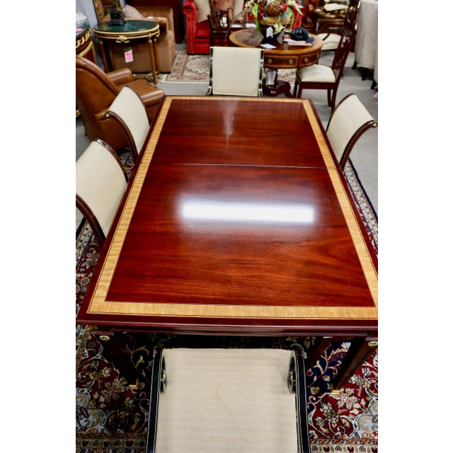 Neoclassical Kindel Neoclassic Rectangular Dining Table For Sale - Image 3 of 7