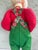 Textile Late 20th Century Large Annalee Santa Claus Figure With Burlap Sack, 28” For Sale - Image 7 of 12