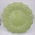 Bordallo Pinheiro Maple Leaf Round Green Platter. Made in Portugal Approximately 13" wide.