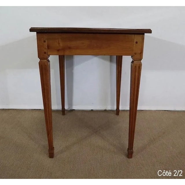 Small Louis XVI Style Table in Solid Cherry, Early 1800s For Sale - Image 14 of 18