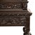 Antique 17th Century Dutch Carved Ebonized Oak Credence Cabinet on Stand 1680 For Sale - Image 16 of 16