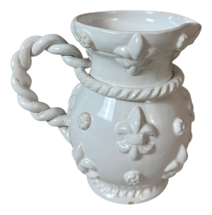 White Pitcher by Emile Tessier