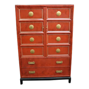 Chinoiserie Linen Press