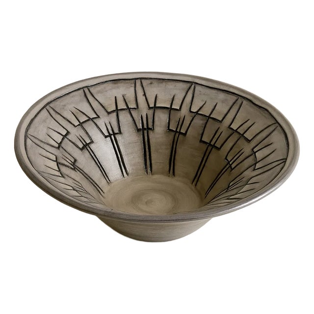 Vintage Ceramic Bowl by Jacques Pouchain, 1950s For Sale