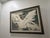 Contemporary Ignacio Sanchez Untitled (White) Poured Epoxy Painting in Gold Frame, Signed For Sale - Image 3 of 3