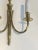 Neoclassical Brass Sconces, circa 1970 - A Pair For Sale - Image 9 of 13
