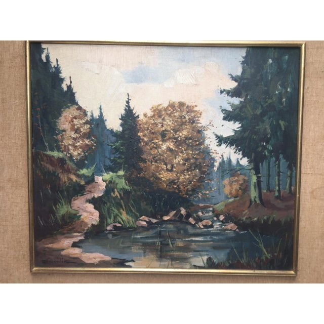 Oil Painting by Louis-Jules Dumoulin, 1920s For Sale - Image 9 of 18