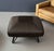 Pouf with Black Square Pillow and Iron Legs For Sale - Image 5 of 5