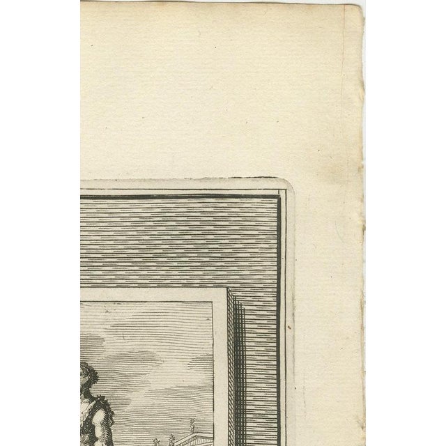 Beige Pieter Mortier, Idolatry of Manasseh and the Piety of King Josiah, Pieter 1700, Engraving For Sale - Image 8 of 12