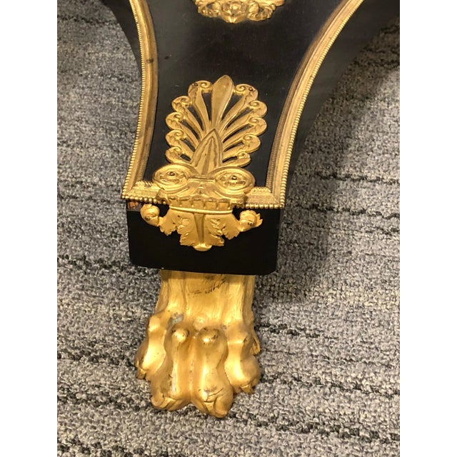 Neoclassical Side Table, Ormolu Mounted For Sale - Image 3 of 8