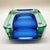 Glass Large Square Handcrafted Ashtray or Catchall in Murano Glass, Italy, 1960s For Sale - Image 7 of 9