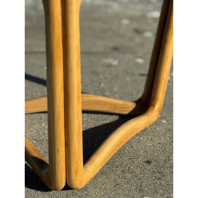 Mid-Century Modern 1960s Acclaim "Guitar Pick" Table by Lane Furniture For Sale - Image 3 of 11