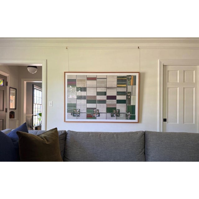 Contemporary "AV_Tulip_Fields_001" Contemporary Limited Edition Fine Art Photograph Print by Bernhard Lang For Sale - Image 3 of 12