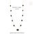 Deco-Style 16.19ct Emerald-Cut Blue Sapphire Station Necklace in 18k Gold, 18 Inches For Sale - Image 11 of 17