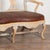 Early 19th Century Swedish Rococo Painted Pine Bench Settee For Sale - Image 9 of 10