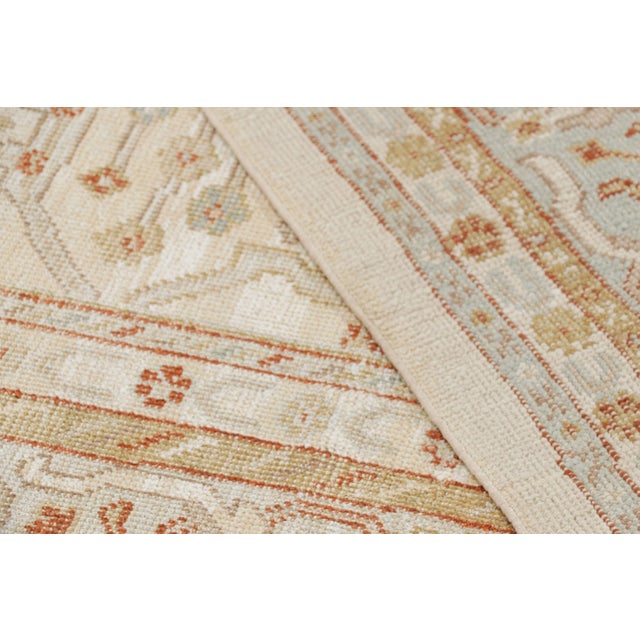 Cream Rug & Kilim’s Oushak Style Rug in Cream and Beige-Brown With Floral Patterns For Sale - Image 8 of 8