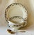 1920s English Bone China Gravy Boat and Round Chop Plate - 3pcs For Sale - Image 15 of 17