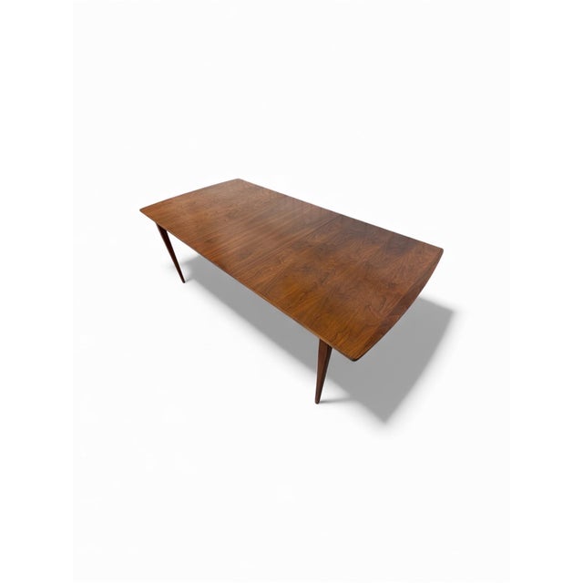 1960s Mid-Century Modern Drexel Declaration Walnut Dining Table For Sale - Image 5 of 7