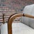 Pair of Restored European Modern Lounge Chairs in Teddy Mohair Style Fabric For Sale - Image 11 of 12