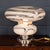 Vintage 20th Century Italian Hand-Blown Murano Glass Table Lamp, 1970s For Sale - Image 4 of 15