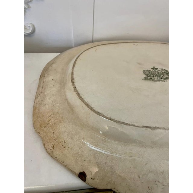Large Victorian Meat Plate, 1850s For Sale - Image 14 of 16