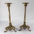 We are selling this great pair of French Art Nouveau Bronze candlesticks. These candlesticks have great design with animal...