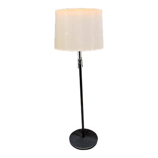 1980s Bronze Adjustable Shaded Floor Lamp Holtkotter Leuchten Germany For Sale