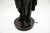 Brown Neoclassical French Artist, Large Sculpture of Robed Lady, 1880, Bronze For Sale - Image 8 of 11