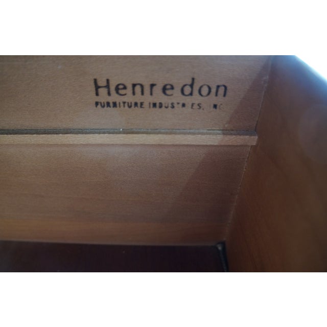 Wood 1980s French Provincial Henredon Lowboy Dresser For Sale - Image 7 of 11