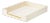 AERIN Faux Shagreen Paper Tray, Cream For Sale