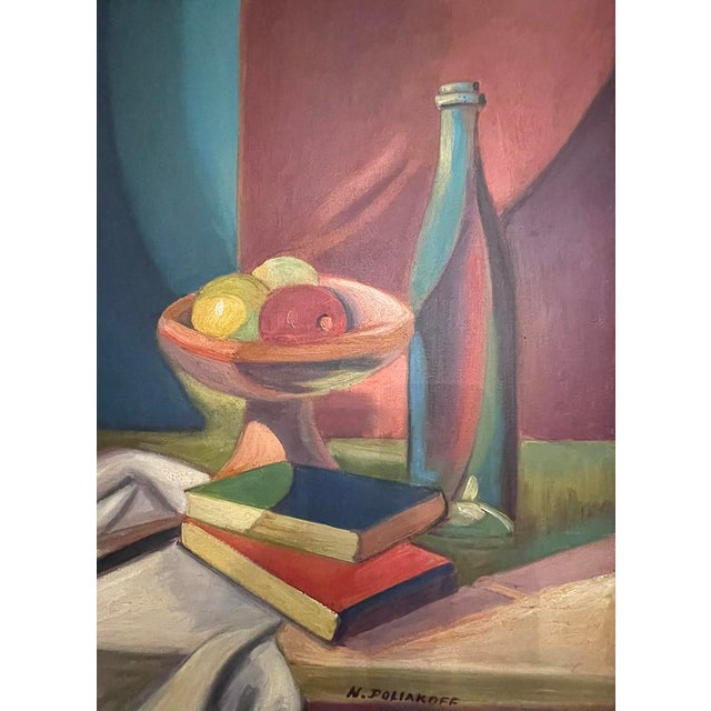 Nicolas Poliakoff, Still Life, 1935, Oil on Canvas, Framed For Sale - Image 4 of 10