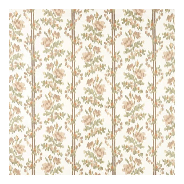 Sanderson Apothecary Rose Fabric in Parchment/Olivine For Sale