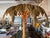 Hollywood Regency Vintage Hollywood Regency Carved Wood Palm Tree Floor Lamp For Sale - Image 3 of 9