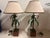 1960s Pair, Hollywood Regency, Italian Tole Cachepot Table Lamps For Sale - Image 5 of 11