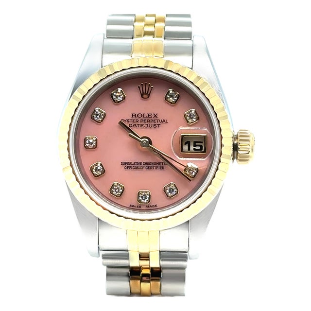 Rolex Stainless Steel & 18ct Yellow Gold Datejust 26mm For Sale